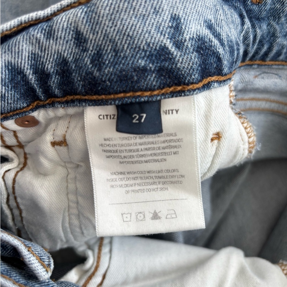 Citizens of Humanity Paloma Wide Leg High Rise Denim Jeans 27 - Picture 8 of 13